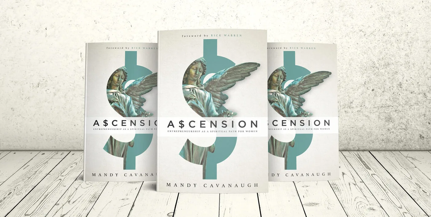 Ascension book cover design