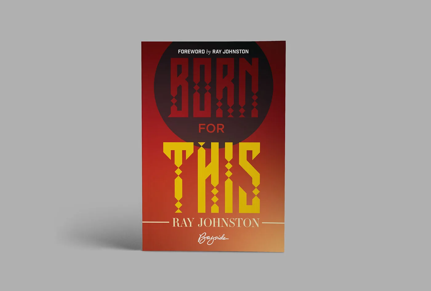 Born for This book cover design