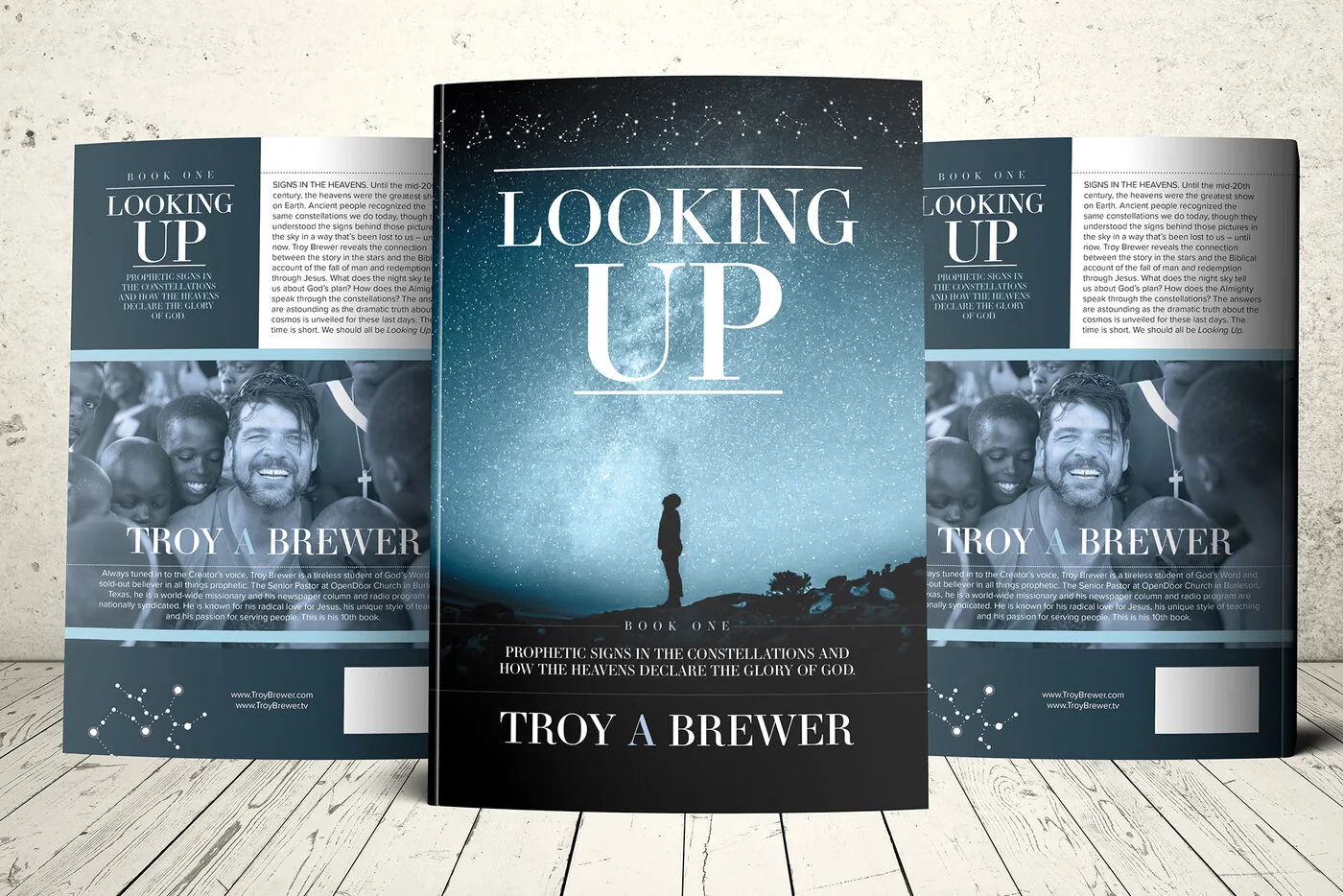 Looking Up book cover design